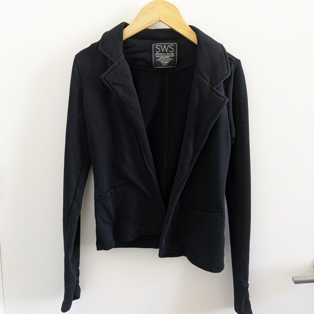Sweater blazer